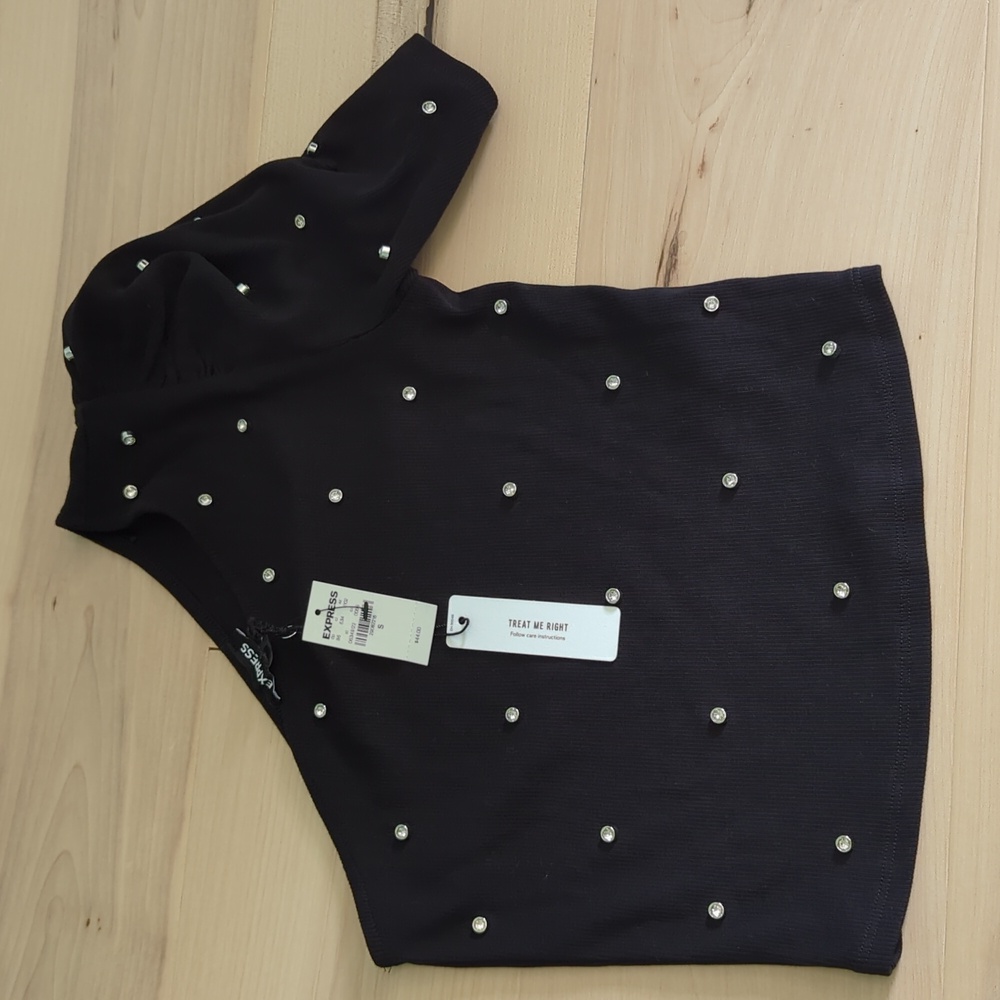 Express one shoulder top